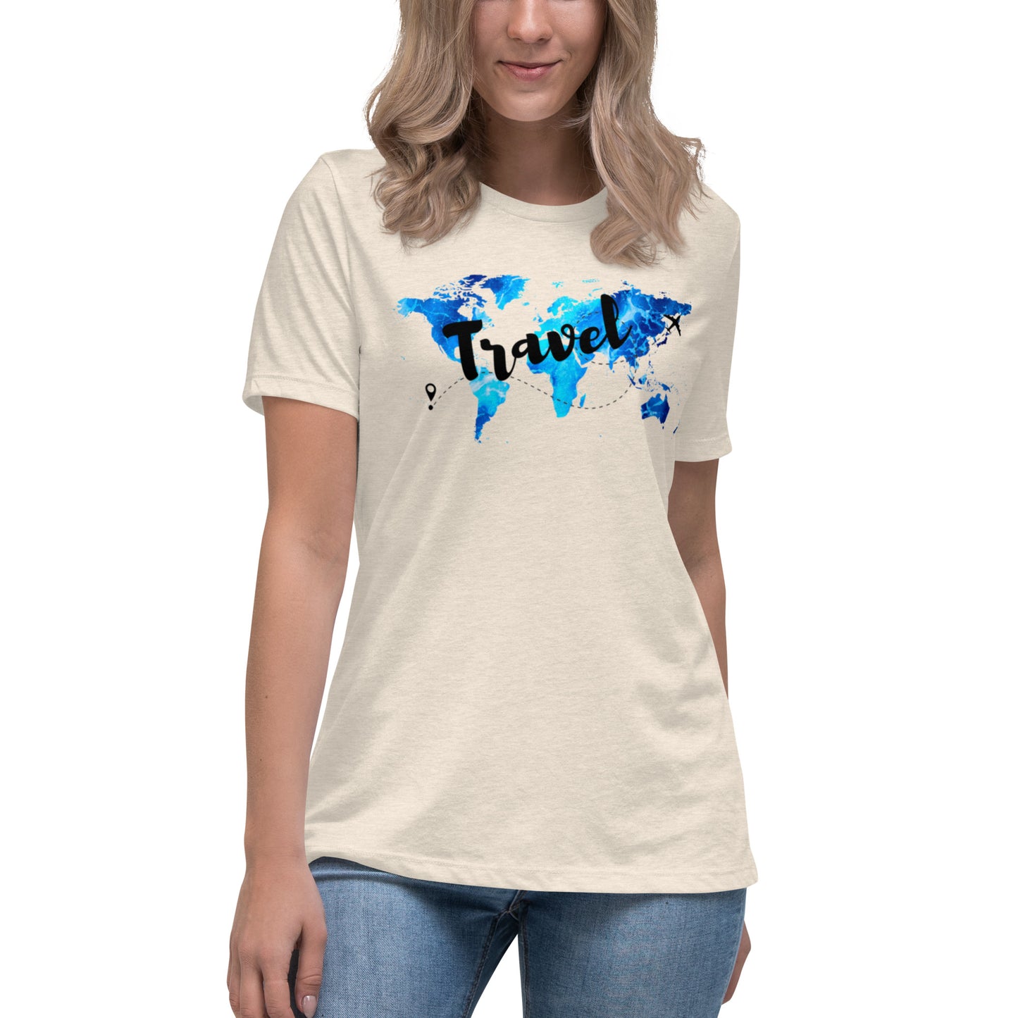 Women's Wanderlust Travel Tee: Roam in Style