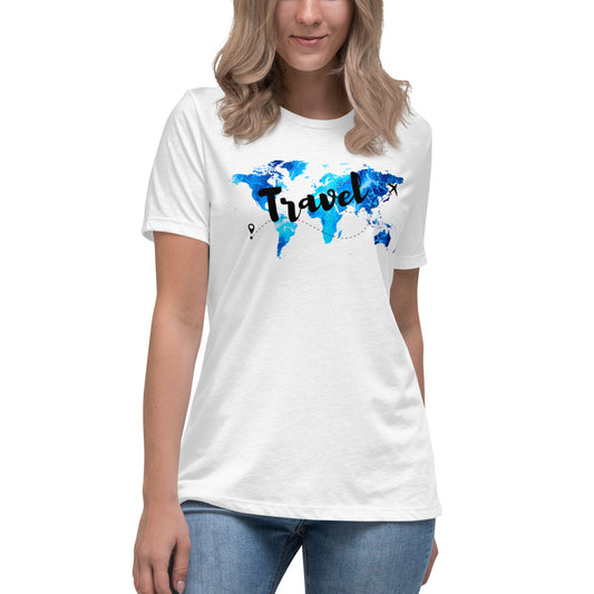 Women's Wanderlust Travel Tee: Roam in Style